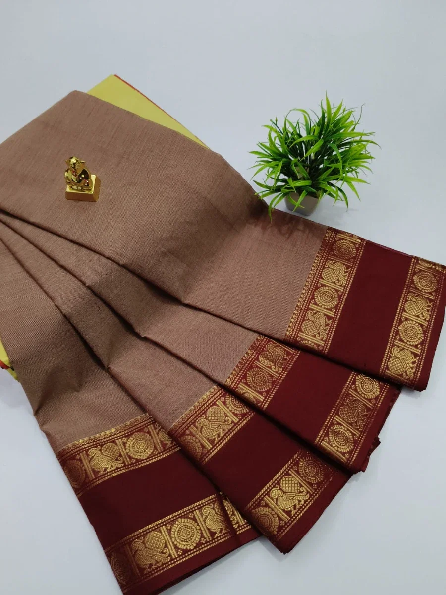 Kanchi Cotton Saree  view 3